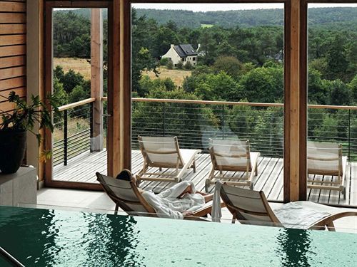 La Gree Des Landes - Eco-Hotel-Spa Yves Rocher Ла-Гасийи Экстерьер фото
